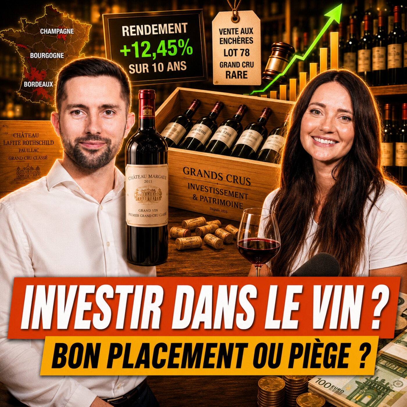 Valentin Grinon, Investir dans le vin : le marché des grands crus
