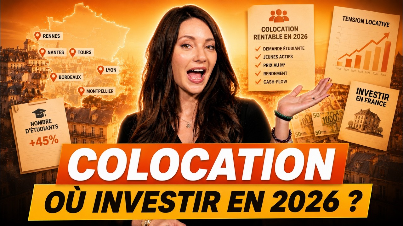 8 villes où investir en colocation en 2026